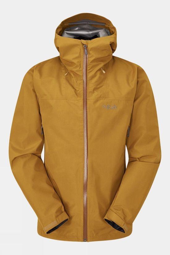 Rab Mens Namche GTX Jacket Dark Yellow Size