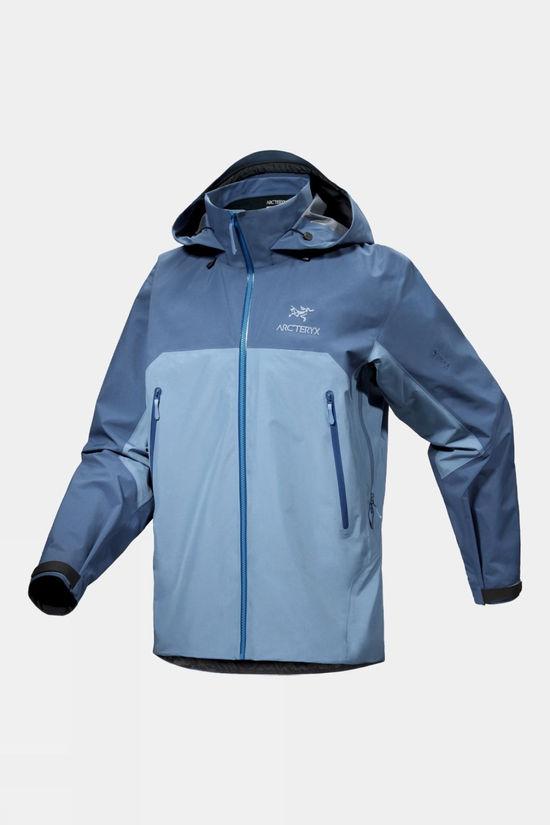 Arc'teryx Mens Beta AR Jacket Mid Blue Size