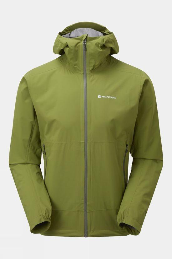 Montane Mens Minimus Lite Waterproof Jacket Lt Green Size