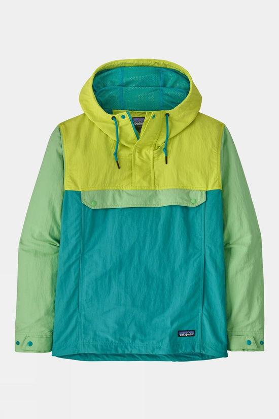 Patagonia Mens Isthmus Anorak Pullover Dk Blue Size