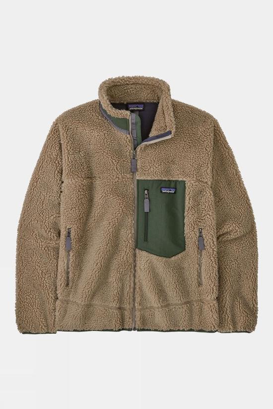 Patagonia Mens Classic Retro-X Fleece Jacket Taupe Size