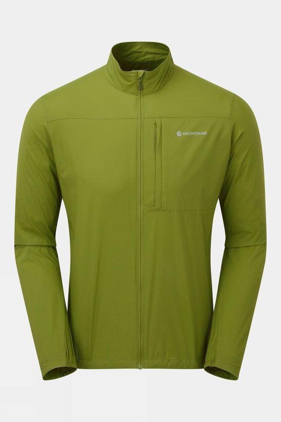 Montane Mens Featherlite Windproof Jacket Lt Green Size