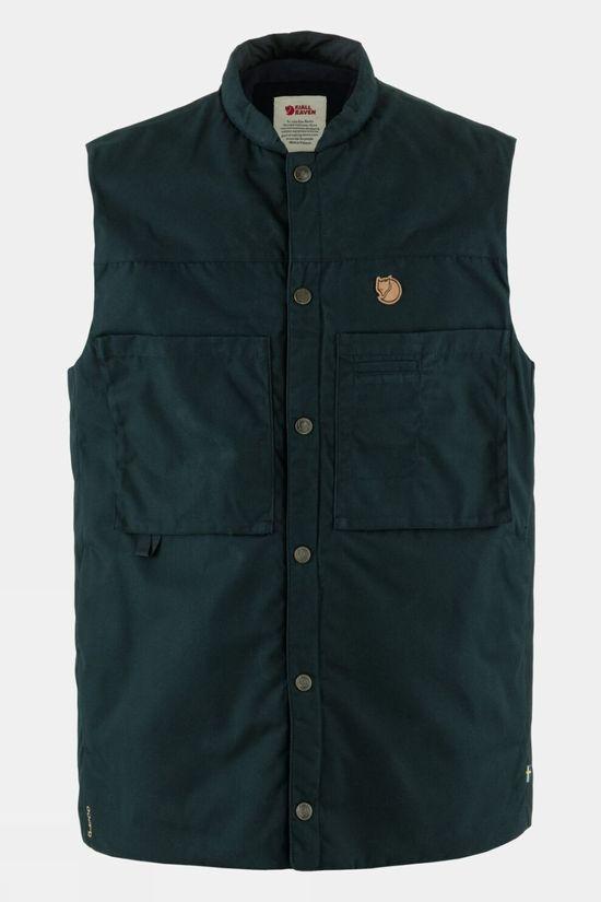 Fjallraven Mens Singi Padded Vest Navy Size