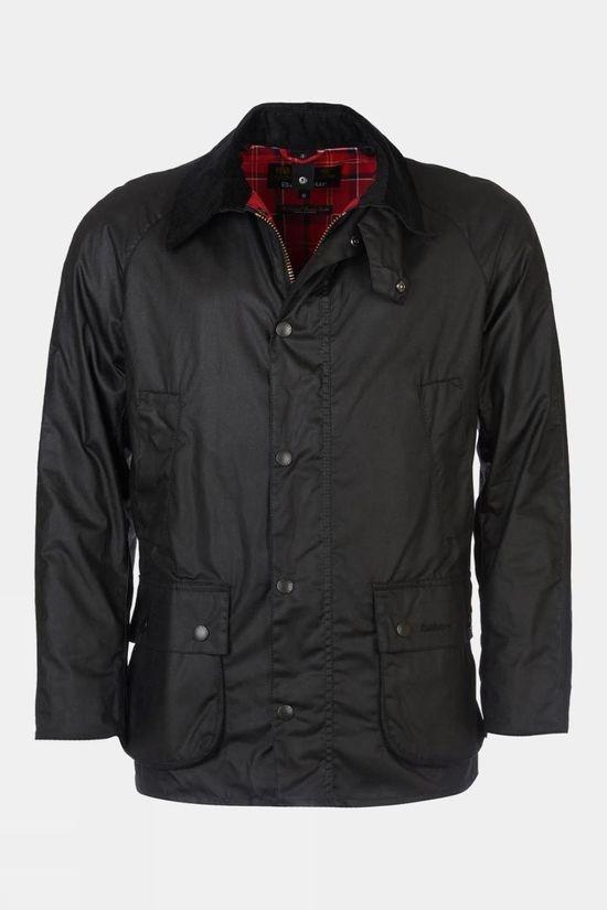 Barbour Mens Ashby Wax Jacket Black Size 40"