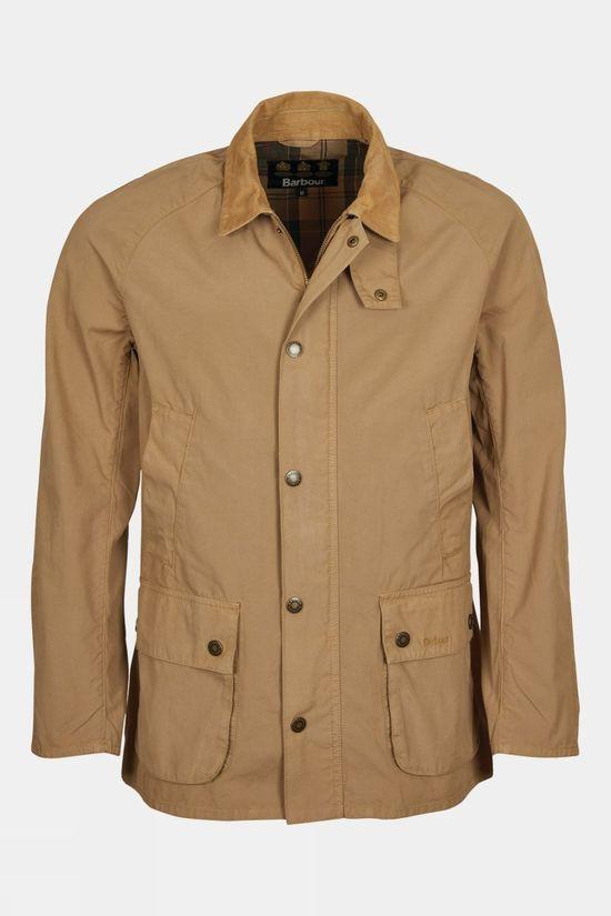 Barbour Mens Ashby Casual Jacket Tan Size 38"