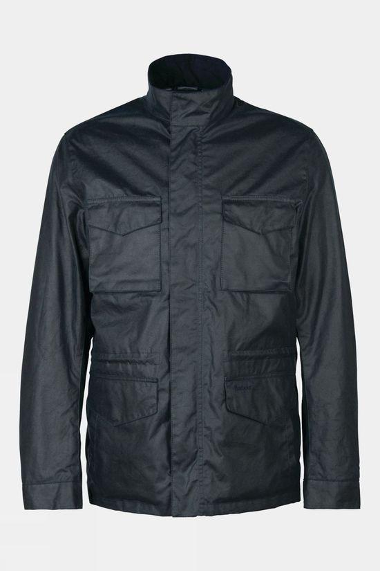 Barbour Mens Farnham Wax Jacket Navy Size 40"