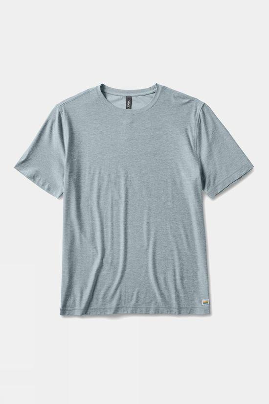 Vuori Mens Strato Tech T-Shirt Mid Green Size