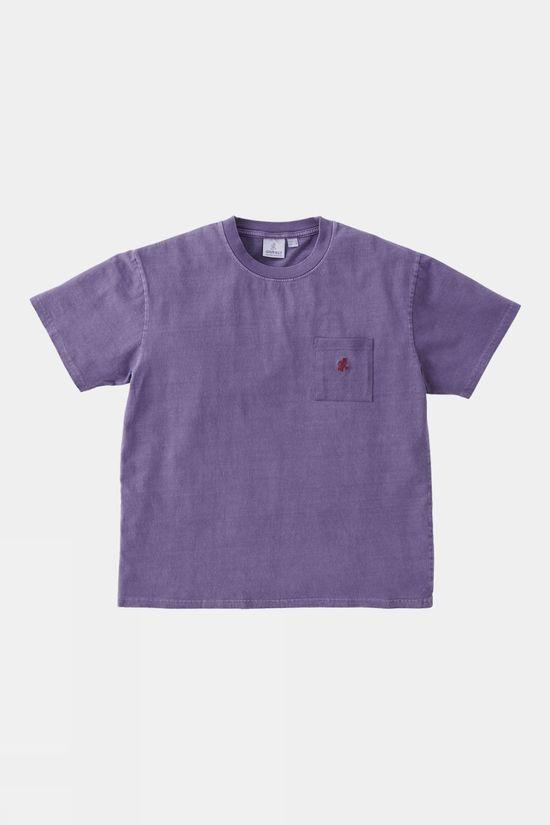 Gramicci Mens One Point T-Shirt Light Purple Size