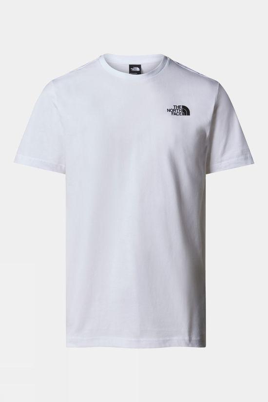 The North Face Mens Redbox Celebration  T-Shirt White Size