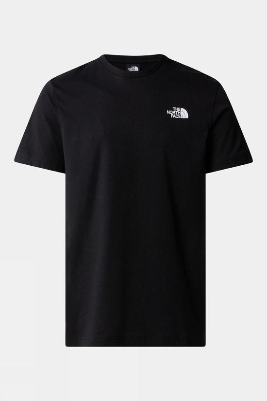 The North Face Mens Redbox Celebration  T-Shirt Black Size