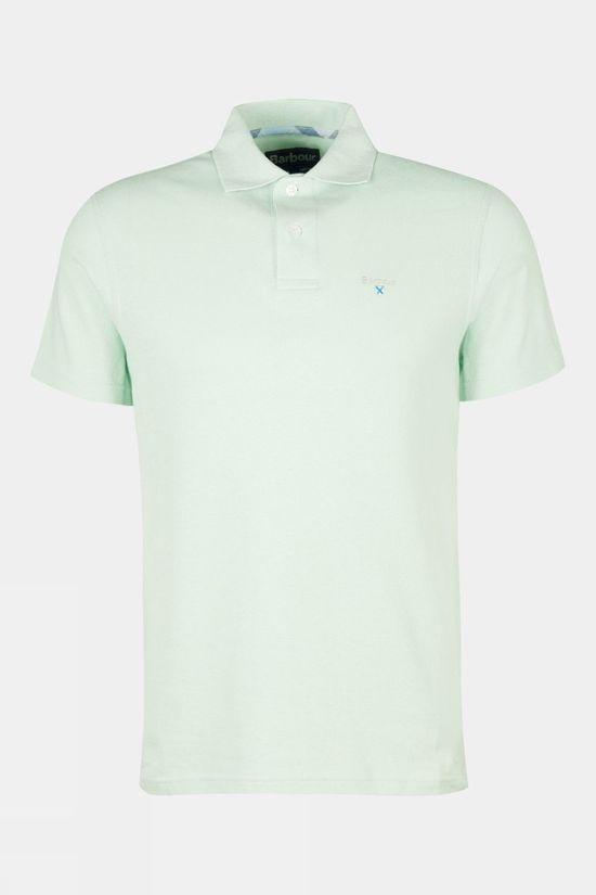 Barbour Mens Ryde Polo Shirt Lt Green Size