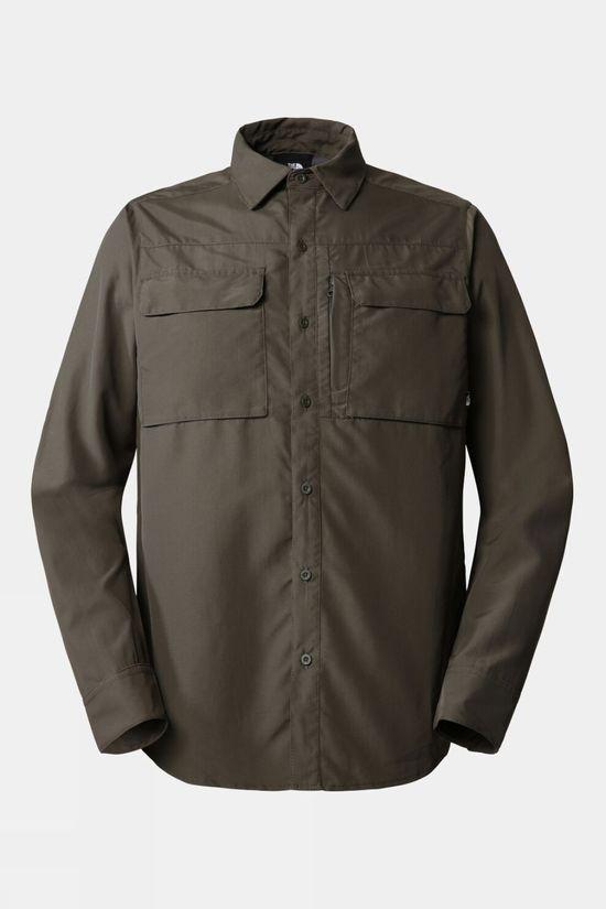 The North Face Mens Sequoia Shirt Khaki Size