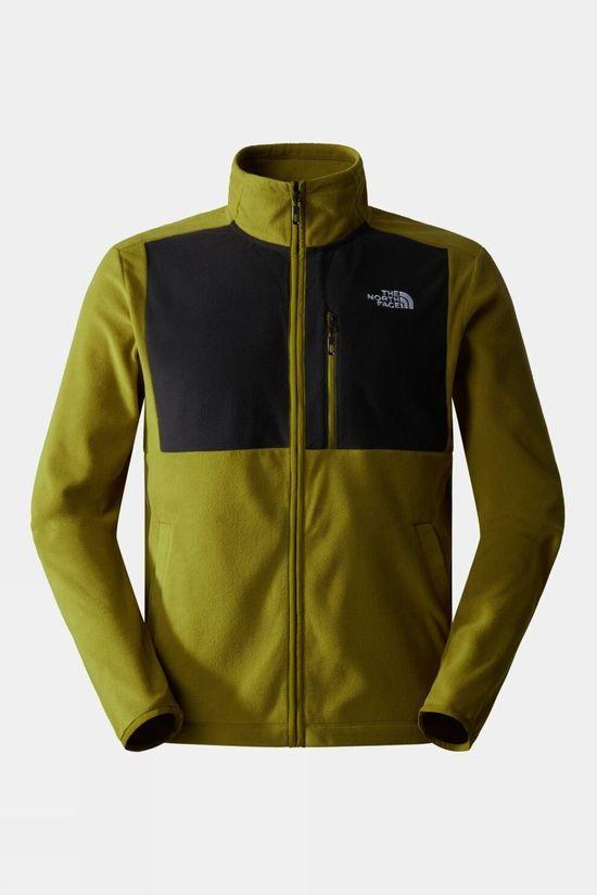 The North Face Mens Homesafe Full Zip Fleece Jacket Light Khaki Size