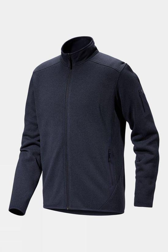 Arc'teryx Mens Covert Full Zip Cardigan Dk Blue Size