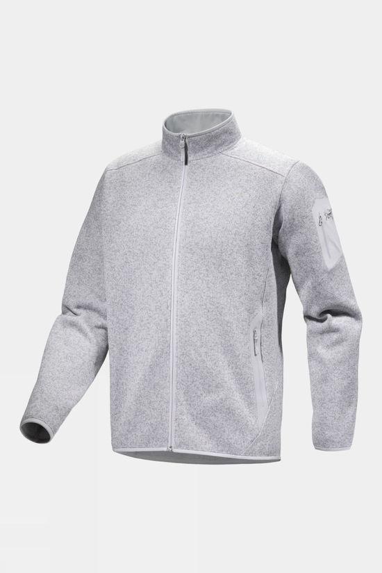 Arc'teryx Mens Covert Cardigan Fleece Full Zip Lt Grey Size