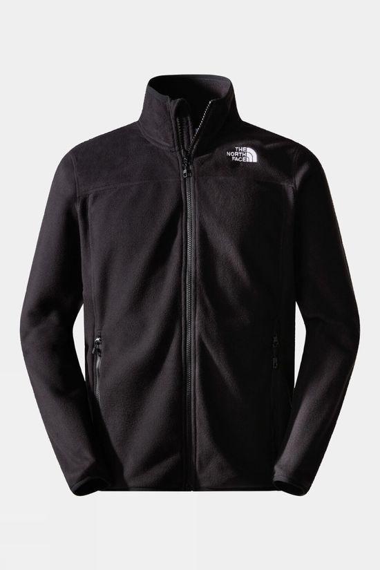 The North Face Mens 100 Glacier Full Zip Fleece Jacket Black Size