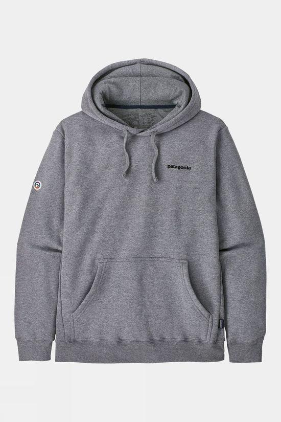 Patagonia Unisex Fitz Roy Icon Uprisal Hoody Mid Grey Size