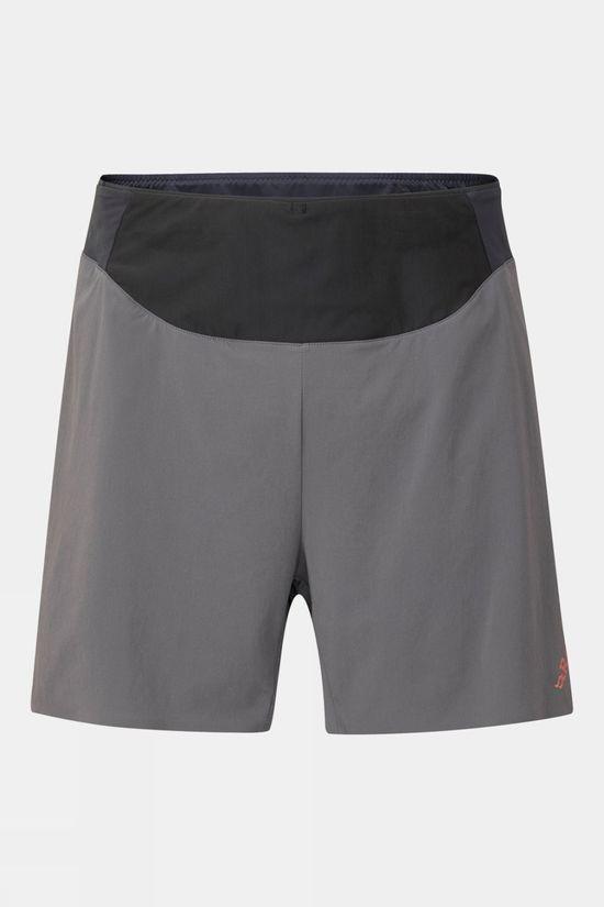 Rab Mens Talus Trail Shorts Mid Grey Size