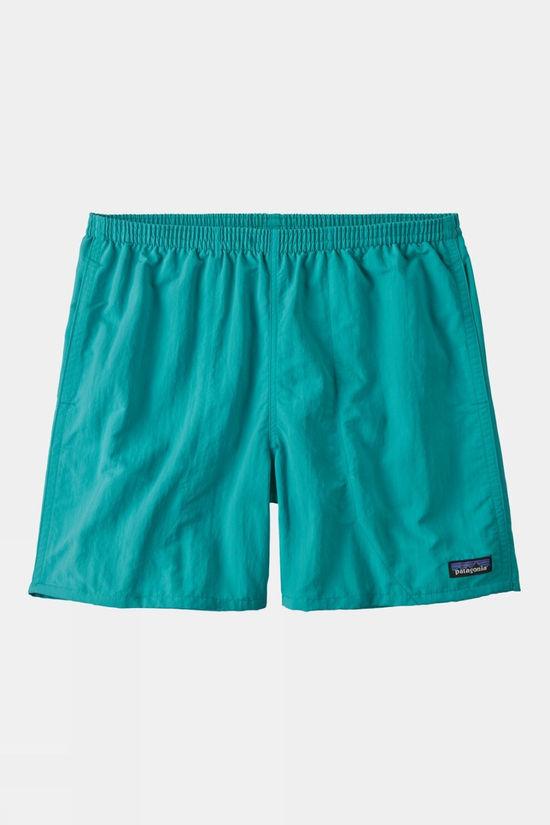 Patagonia Mens Baggies 5" Shorts Turquoise Size