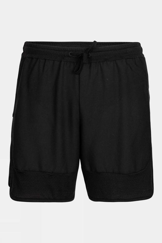 Icebreaker Mens ZoneKnit Merino Shorts Black Size