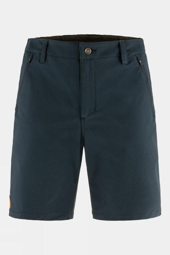 Fjallraven Mens Abisko Trail Stretch Shorts Navy Size 37"