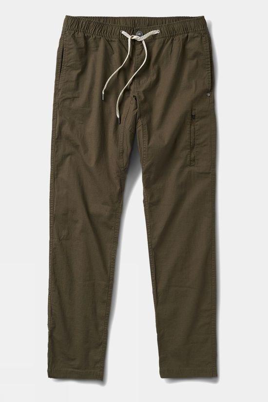 Vuori Mens Ripstop Pants Dk Green Size