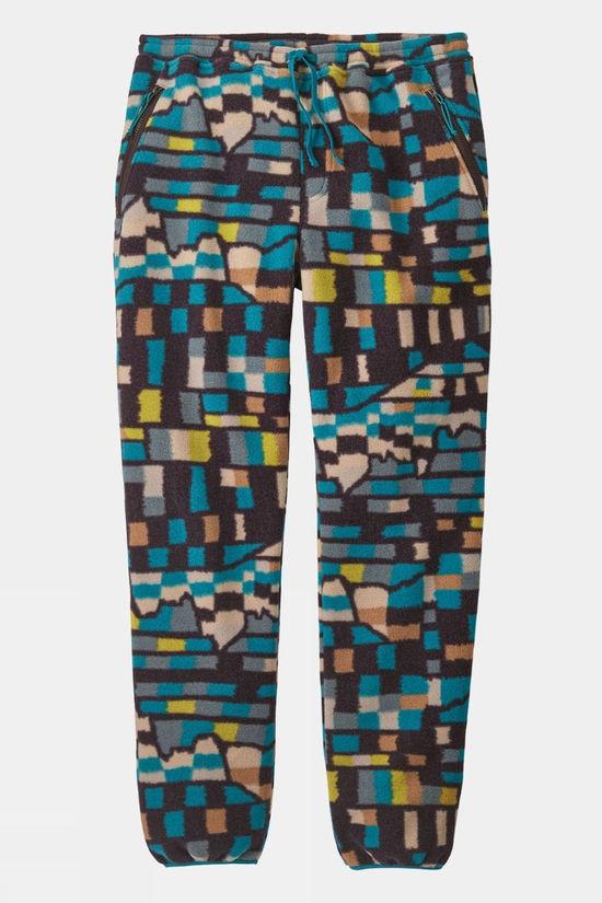 Patagonia Mens Synchilla Fleece Pants Mid Blue Size