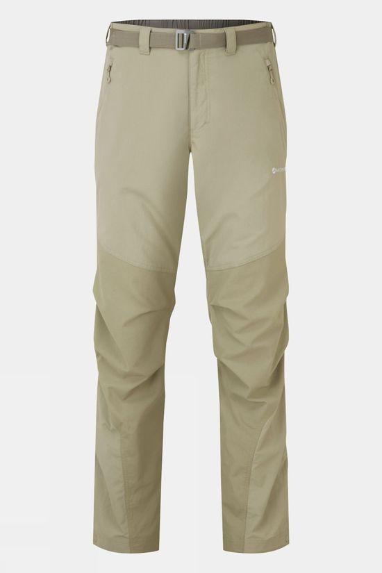 Montane Mens Terra Pants - Regular Sand Brown Size