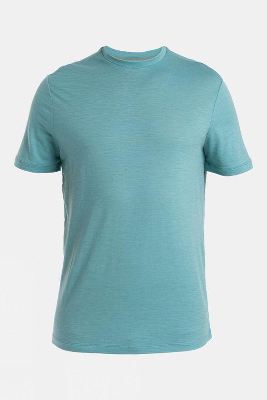 Icebreaker Mens Merino 150 Tech Lite III T-Shirt Bright Blue Size