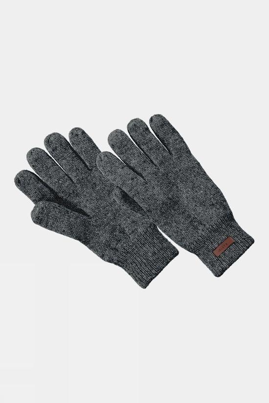 Barts Mens Haakon Gloves Dk Grey Size