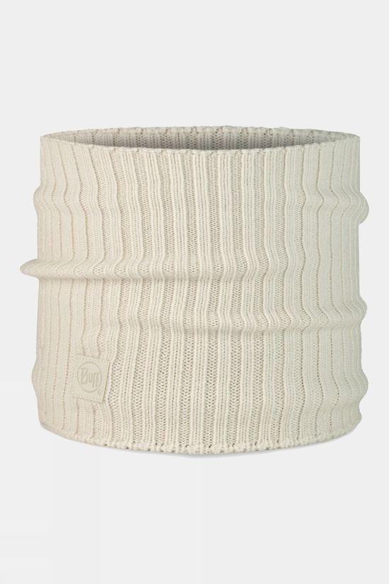 Buff Womens Norval Knitted Neckwarmer White Size