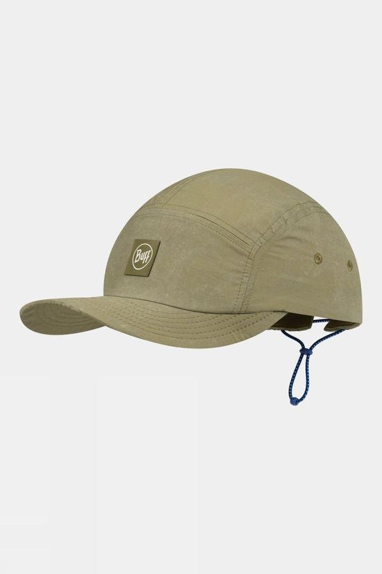 Buff Unisex 5 Panel Explore Cap Sand Brown Size