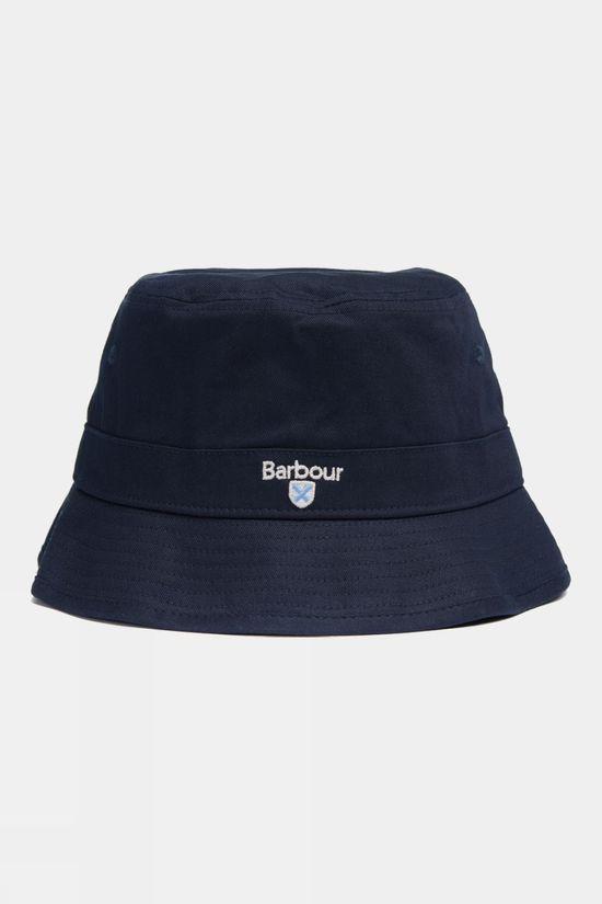 Barbour Unisex Cascade Bucket Hat Navy Size