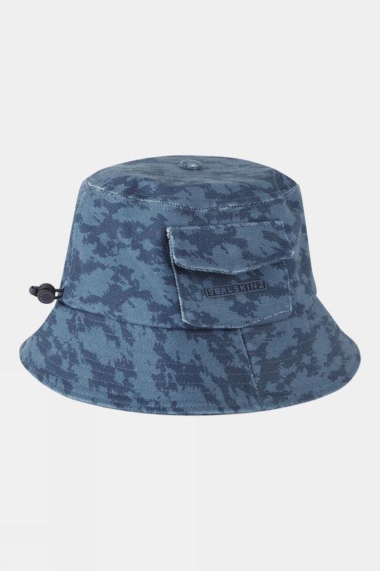 Sealskinz Unisex Lynford Waterproof Bucket Hat Navy Size