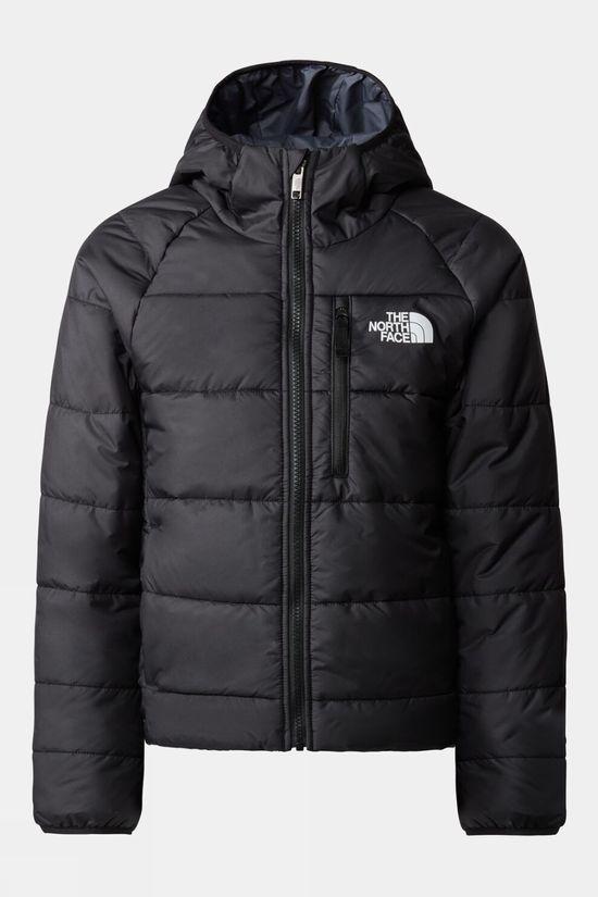 The North Face Girls Reversible Perrito Jacket Black Size