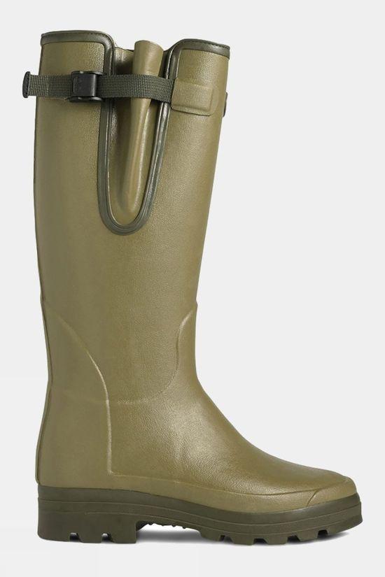 Le Chameau Mens Vierzonord Wellington Boots Green Size 11