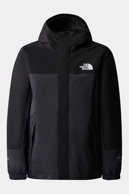 The North Face Boys Antora Rain Jacket Dk Grey Size