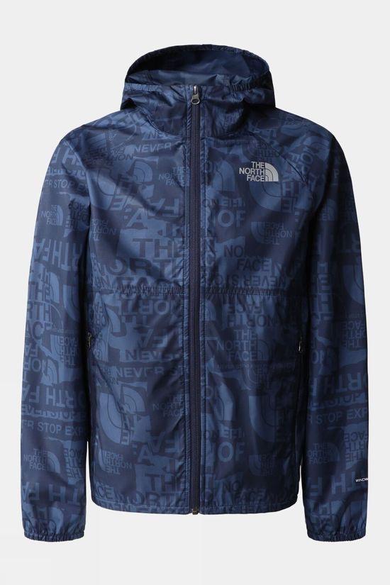 The North Face Boys Never Stop Wind Jacket Navy Size