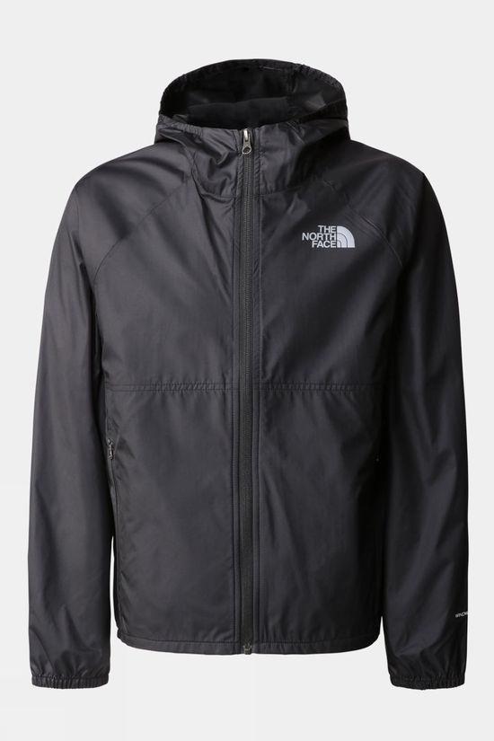 The North Face Boys Never Stop Wind Jacket 14+ Black Size