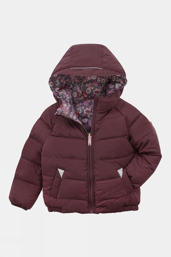 Toastie Kids Ecoreversible Puffer Jacket Dark Red Size