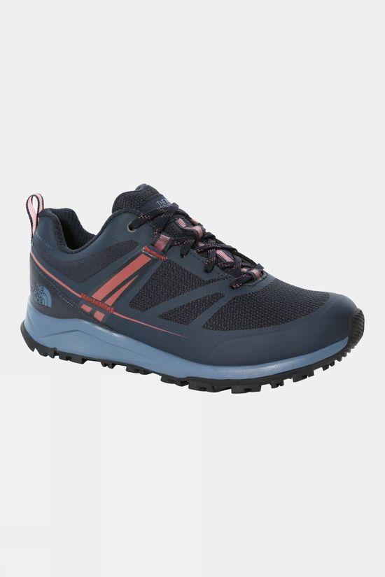 The North Face Womens Litewave Futurelight Hiking Shoes Navy Size