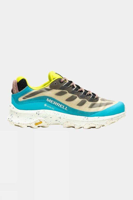 Merrell Womens Moab Speed GTX Shoes Off White Size