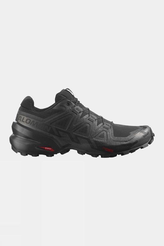 Salomon Mens Speedcross 6 Shoes Black Size