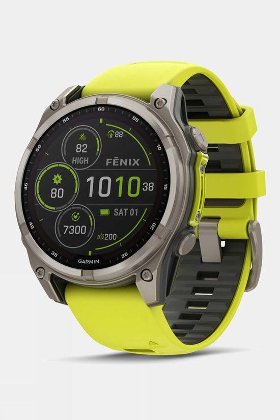 Garmin Fenix 8 Sapphire Solar 47mm GPS Smartwatch Dk Grey Size