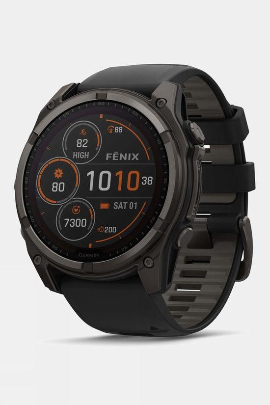 Garmin Fenix 8 Sapphire Solar 51mm GPS Smartwatch Dk Grey Size