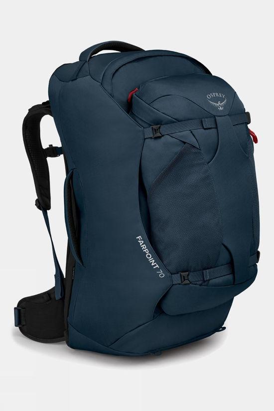 Osprey Mens Farpoint 70 Travel Pack Indigo Blue Size