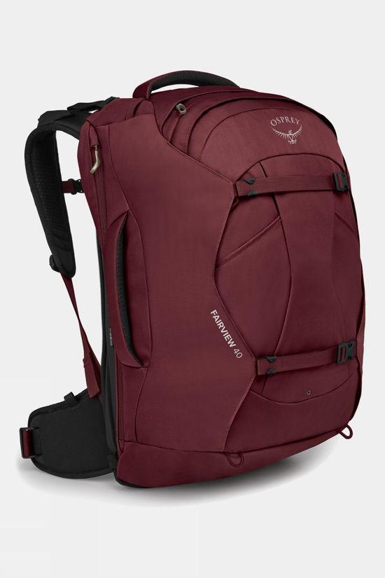 Osprey Womens Fairview 40 Travel Pack Maroon Size