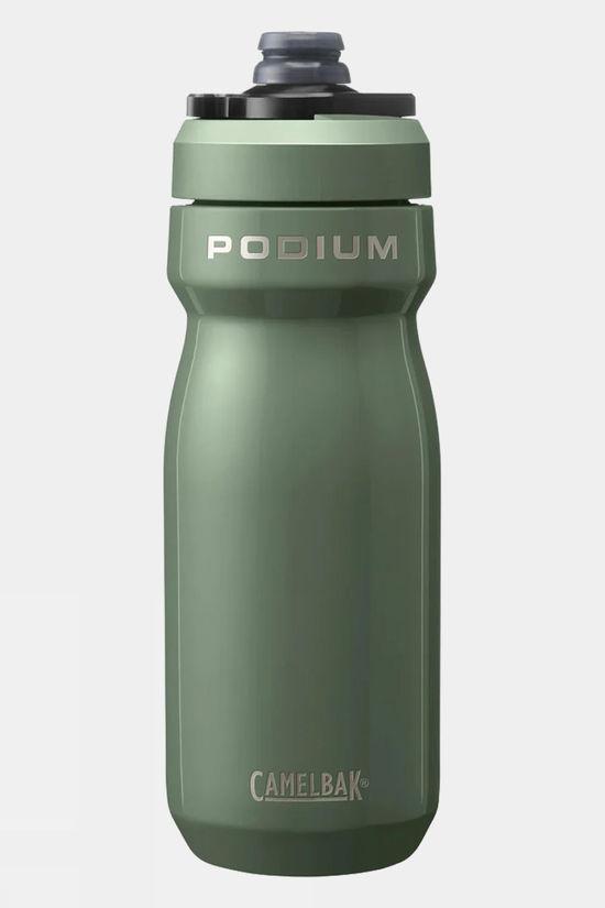 CamelBak Podium Steel 500ml Bike Bottle Mid Green Size