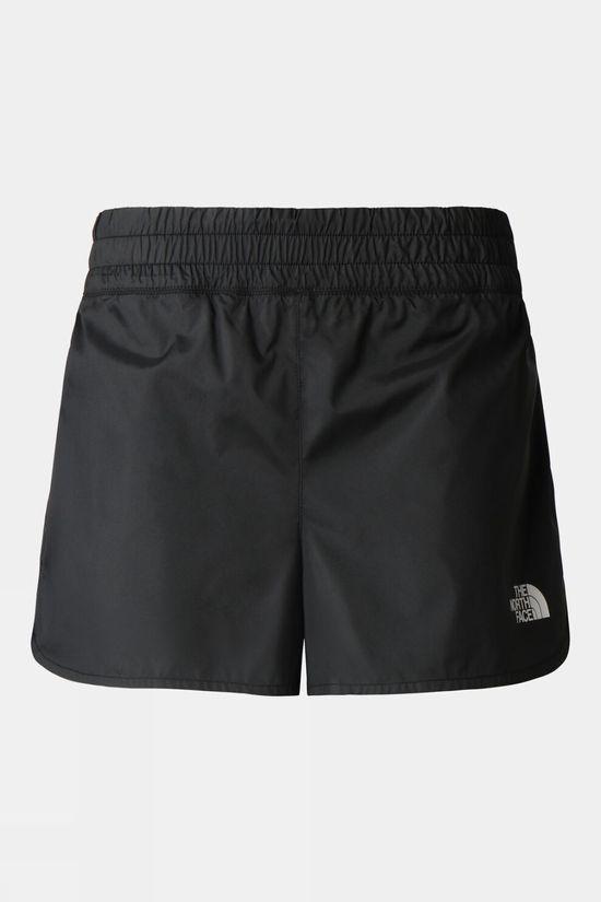 The North Face Womens Limitless Running Shorts Black Size