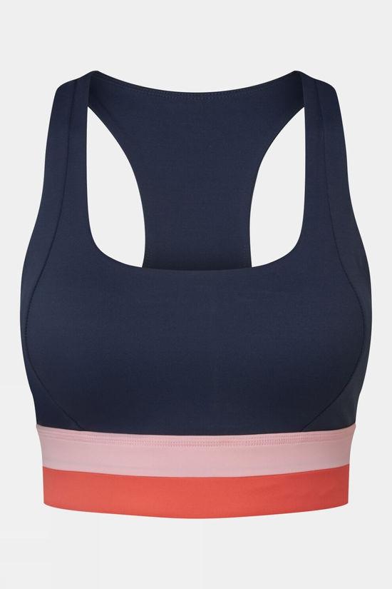 Lilybod Womens Amelia Sports Bra Navy Size